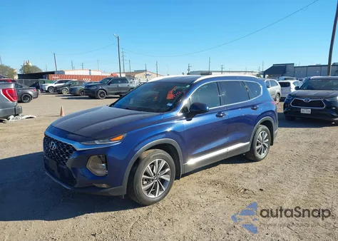 2020 Hyundai Santa Fe Sel from USA, damaged, VIN 5NMS33AD1LH282561